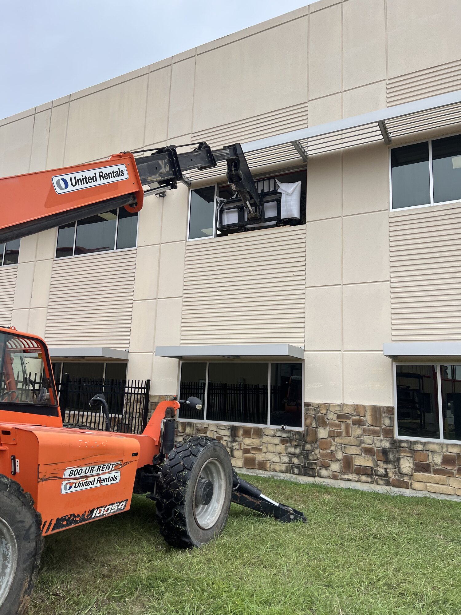 Forklift handling